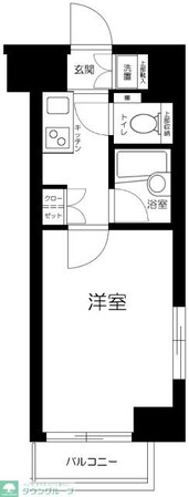 ルーブル西早稲田の物件間取画像